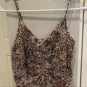 urban outfitters cheetah tank